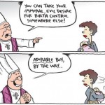 Anti-Catholic Joel Pett cartoon, Feb. 15, 2012